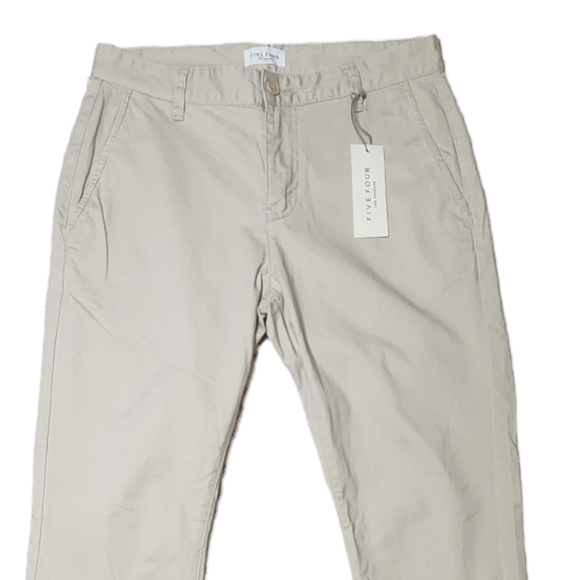 NWT Five Four Cali Straight Chinos Taupe Pants W 33 - Picture 3 of 10